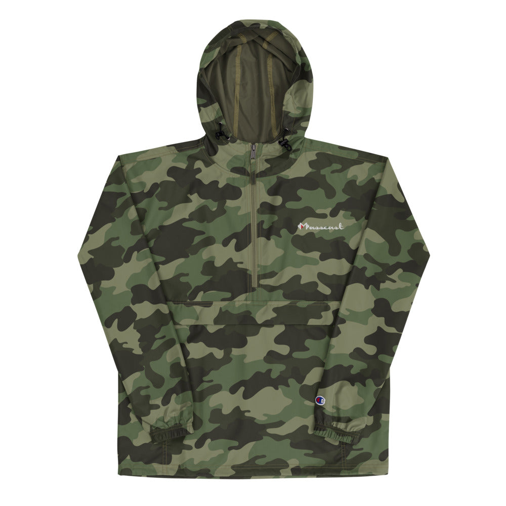 Mass Cast Embroidered Champion Packable Jacket