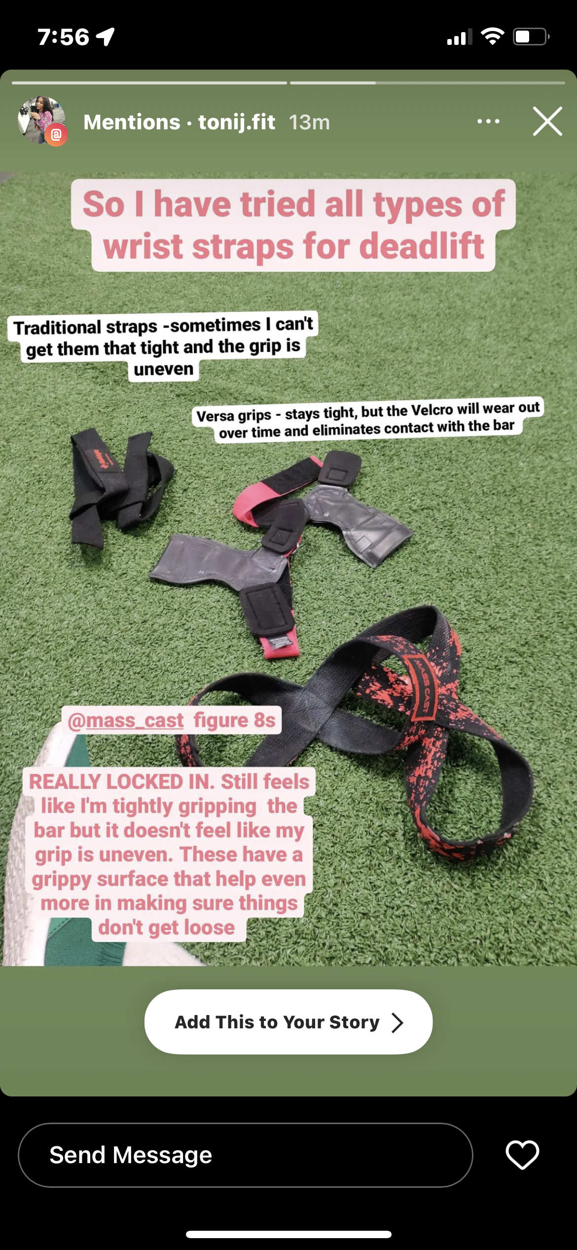 Coming For Blood Figure 8 Straps by Mass Cast