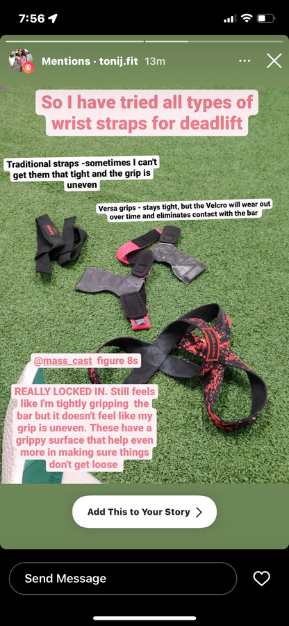 Coming For Blood Figure 8 Straps by Mass Cast