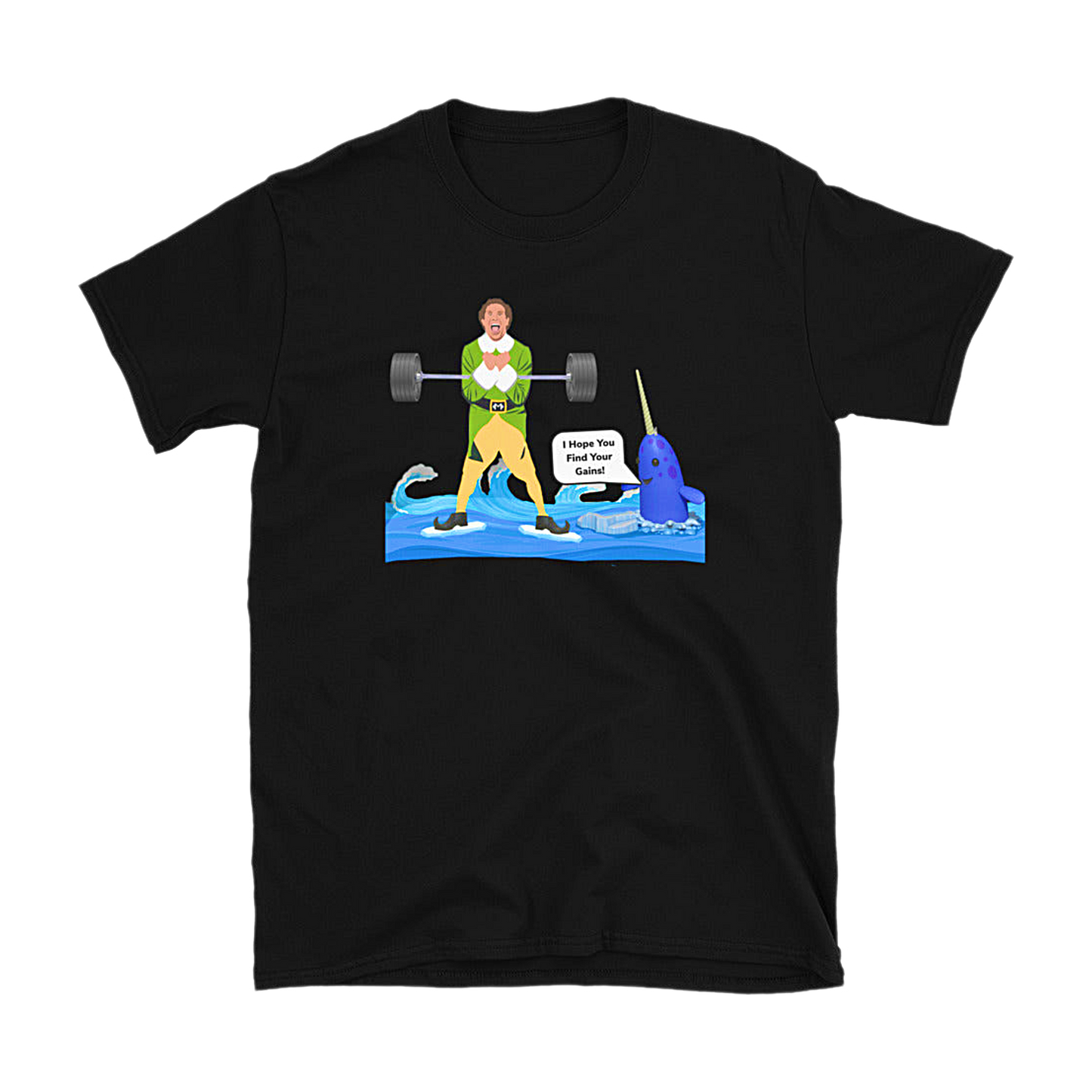 I Hope You Find Your Gains Mass Cast Tee
