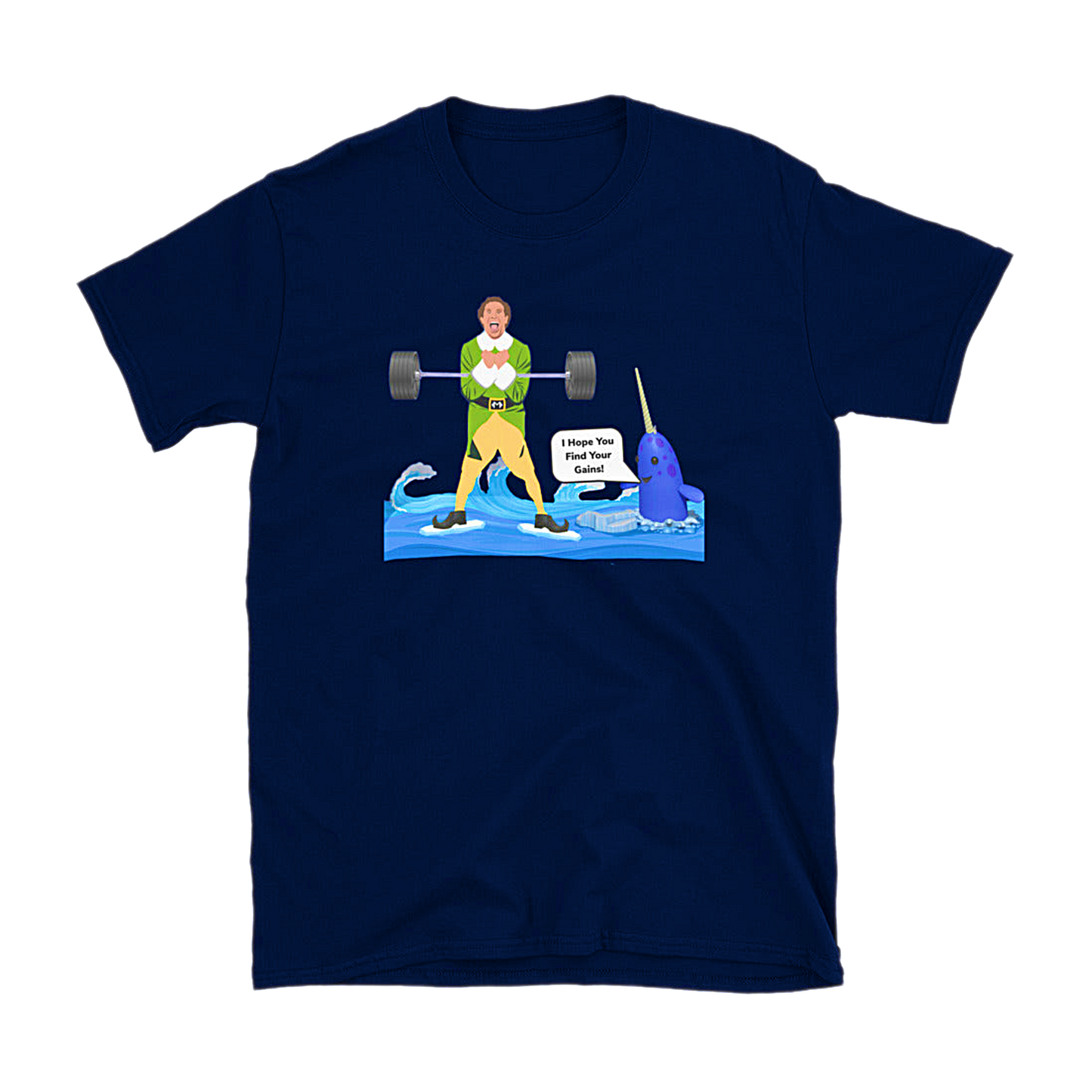 I Hope You Find Your Gains Mass Cast Tee