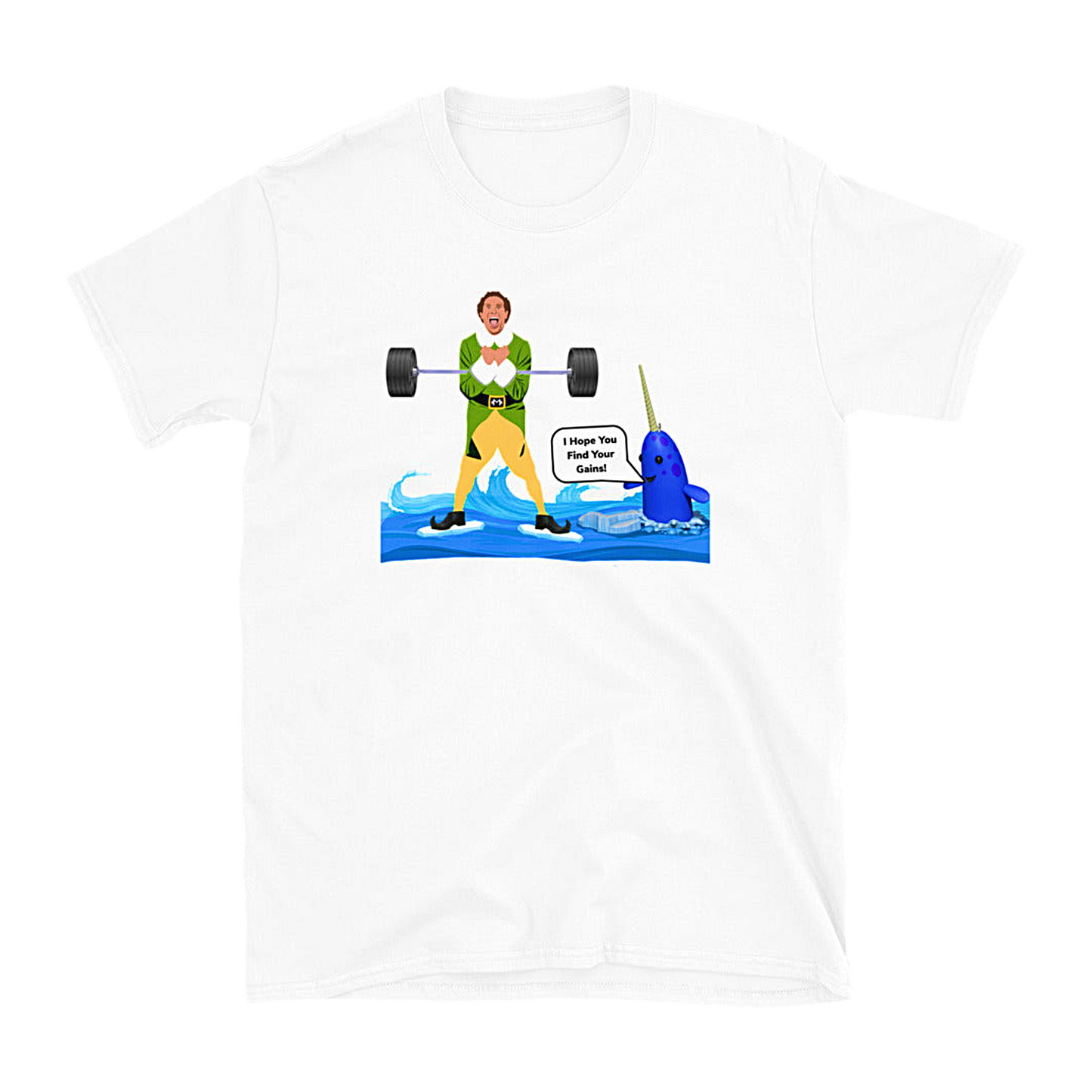 I Hope You Find Your Gains Mass Cast Tee