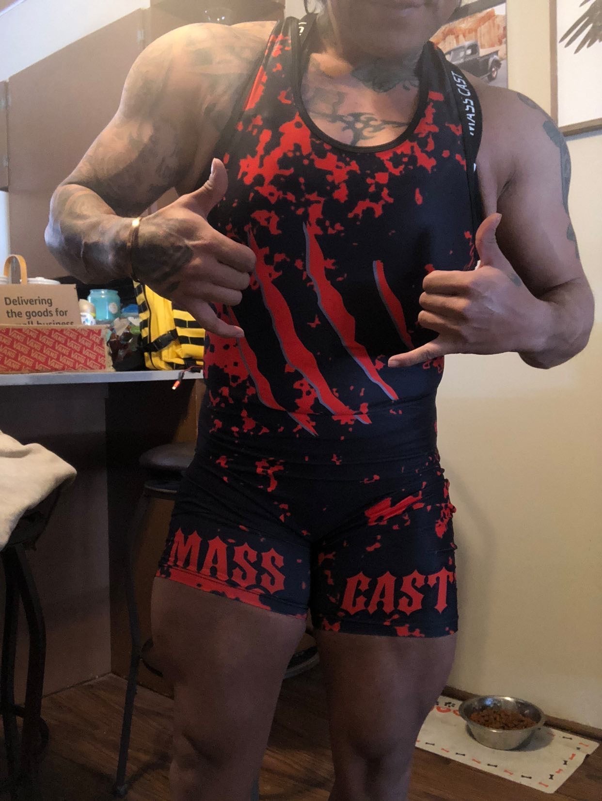 Coming For Blood Singlet by Mass Cast x Fightorquitco
