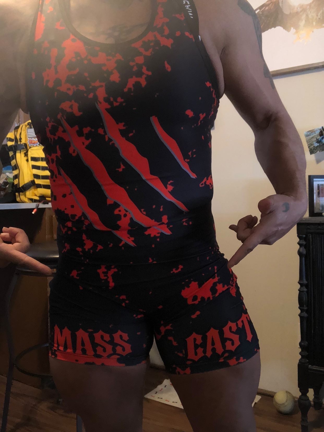 Coming For Blood Singlet by Mass Cast x Fightorquitco