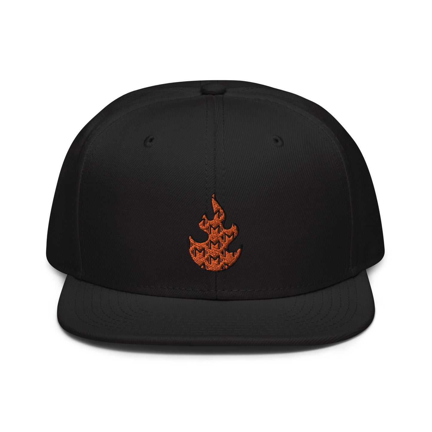 The Fire Snapback Hat - Black Edition