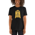 Caution Lifting In Progress Tee by Mass Cast