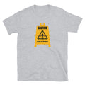 Caution Lifting In Progress Tee by Mass Cast
