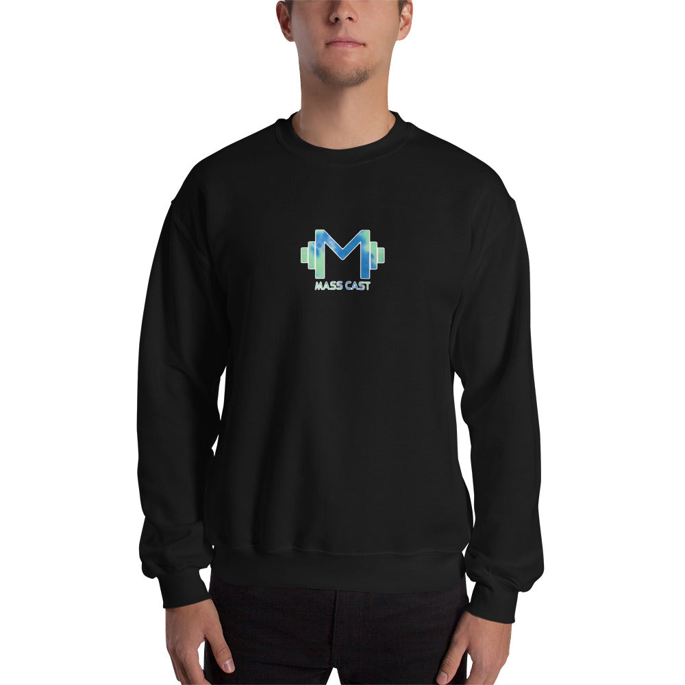 Sky Tie - Dye Mass Cast Crew Sweatshirt