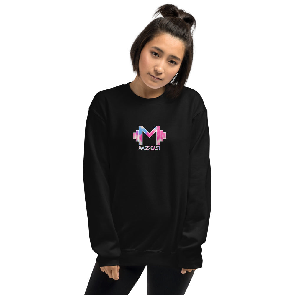 Cotton Candy Tie - Dye Mass Cast Crew Sweatshirt